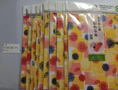 [値下げ]E-9 ちりめん風貼れる布はぎれセット 　10パック入り