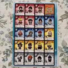 『ジャンプ めくって ヒーローズ』週刊少年ジャンプとじこみ付録 遊び方ページ付