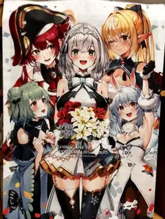 白銀ノエル 100万人記念　記念グッズ全部セット Tシャツ 黒ver. 限定値下 白銀ノエル 100万人記念 記念グッズ全部セット Tシャツ 黒