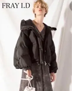 FRAY I.D ルーズショートダウン ブラック LIMONTA リモンタ