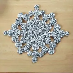 ヨーヨーキルト　ハンドメイド　　ミニマット