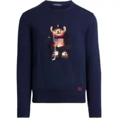 Ralph Lauren ポロベア 星条旗 GOLF ネイビー 国内正規品