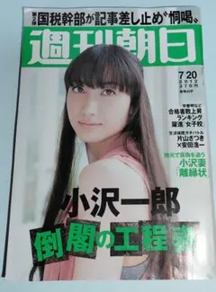 週刊朝日 2012年7月20日号