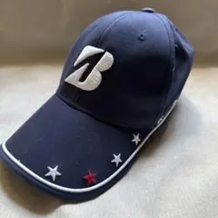 値下げ◇ブリヂストン TOUR B ネイビーキャップ 星刺繍