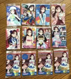 ラブライブ　Aqours ウエハース　カード　桜内梨子　まとめ売り