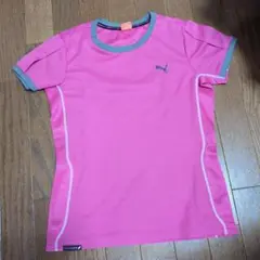PUMA ピンク Tシャツ Mサイズ