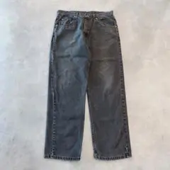 Wrangler ラングラー W34 ブラックデニム ボトム 黒 14757