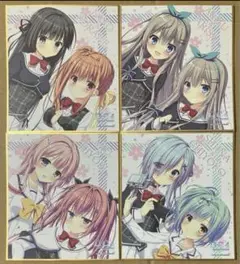 ミニ色紙4種★D.C.4 Fortunate Departures ダ・カーポ