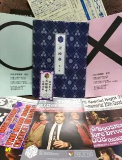 同梱割！この価格以下無し THE・MANJI 卍絵巻 第一巻・シール・フライヤー