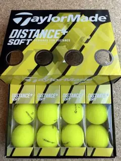 TaylorMade DISTANCE+ SOFT ゴルフボール 12個セット