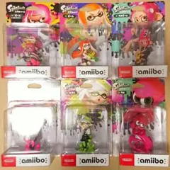 amiibo スプラトゥーン 6種類セット