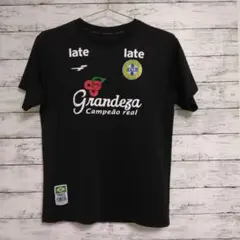 Grandeza 　サッカーシャツ 黒　M