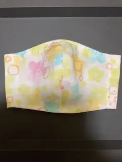 キッズ用布マスク＊お花＆ちょうちょ＊カラフル