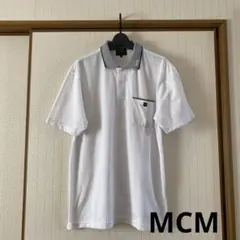 ヴィンテージ　MCM ポロシャツ 胸ポケット付き