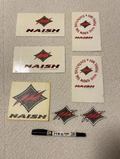 NAISH ステッカー セット❣️