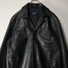 90’s old GAP レザー カーコート 牛革 野村訓一 菅田将暉