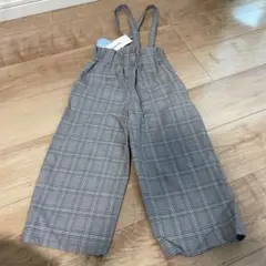 新品　グローバルワーク　サスペンダー付パンツ110