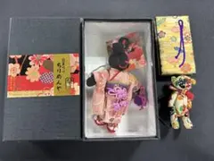 【花まつり　ちりめんや】うさぎキーホルダー新品
