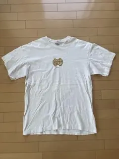 00s Nike ナイキ NDロゴ　Tシャツ Lサイズ　古着　アイボリー