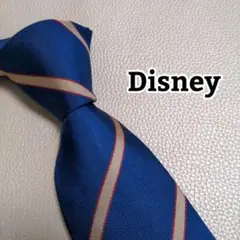ディズニー ネクタイ ミッキーマウス ミッキー ストライプ ネイビー
