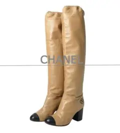 CHANEL♡シャネル　デニム　ニーハイブーツ CHANEL♡シャネル デニム ニーハイブーツ