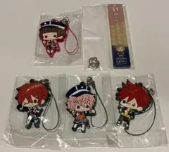 刀剣乱舞　グッズ　まとめ売り　5点セット　アクリルキーホルダー　ラバーストラップ