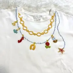【希少✨】 近沢レース店　刺繍　Tシャツ