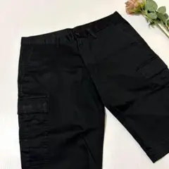 バーバリーブラックレーベル ホースロゴ刺繍 ハーフパンツ ショートパンツ メンズ