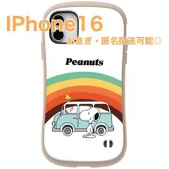 人気 新品 iPhone16 アイフェイス風 スマホケース スヌーピー