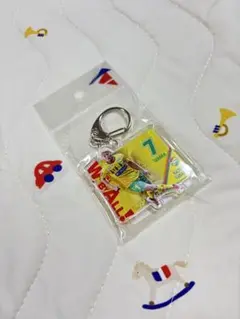 ジェフ千葉 レイヤーアクリルキーホルダー 7 かずき