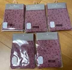 Ampersand 花柄ショーツ 110cm 5枚セット