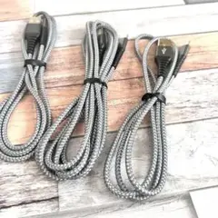 USB Type-C ケーブル データ転送 充電 耐久 グレー
