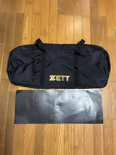 ZETT☆大型スポーツ用バッグ☆ブラック色