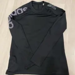 アディダス長袖シャツ・アルファスキン クライマクールスポーツウェアーＬ⭐︎美品