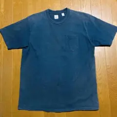 ANATOMICA アメリカ製 ポケットTシャツ ブラック L