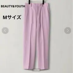 BEAUTY&YOUTH UNITED ARROWS ラベンダー9分丈スラックス