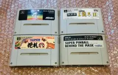 【SFCソフト4本セット・任天堂・ファミコン】gjda