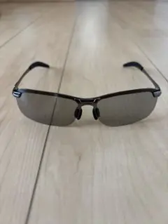 スモークレンズ メタルフレーム サングラス