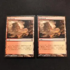 MTG 乾燥台地 ZEN 日本語版2枚セット
