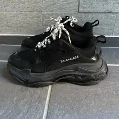 BALENCIAGA Triple S スニーカー ブラック 27cm