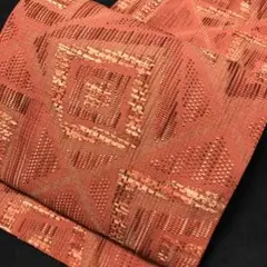 10-26 美品!高級袋帯 人気帯 紬 刺繍