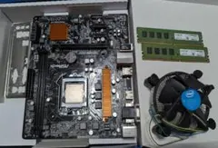 ASRock H110M-HDV マザーボード+CPU+メモリセット