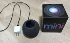 Apple HomePod mini スペースグレイ 箱付き 美品
