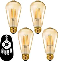 【M1886-68-44】フィラメント電球 LED電球 エジソン電球