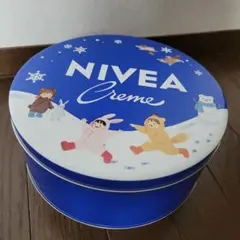 限定品ニベア缶☆マスコットハンカチ付き