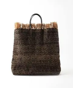 コットンラフィア フリンジBAG