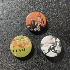 The Clash 缶バッジボタンバッジピンバッジヴィンテージ2.5cm ※B