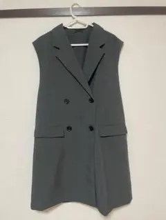 ジレ S ベスト グレー GU