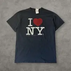 00s I LOVE NY アイラブニューヨーク　Tシャツ Mブラック