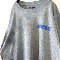 ギルダン HICKLIN パワースポーツ Tシャツ L グレー 灰色 古着